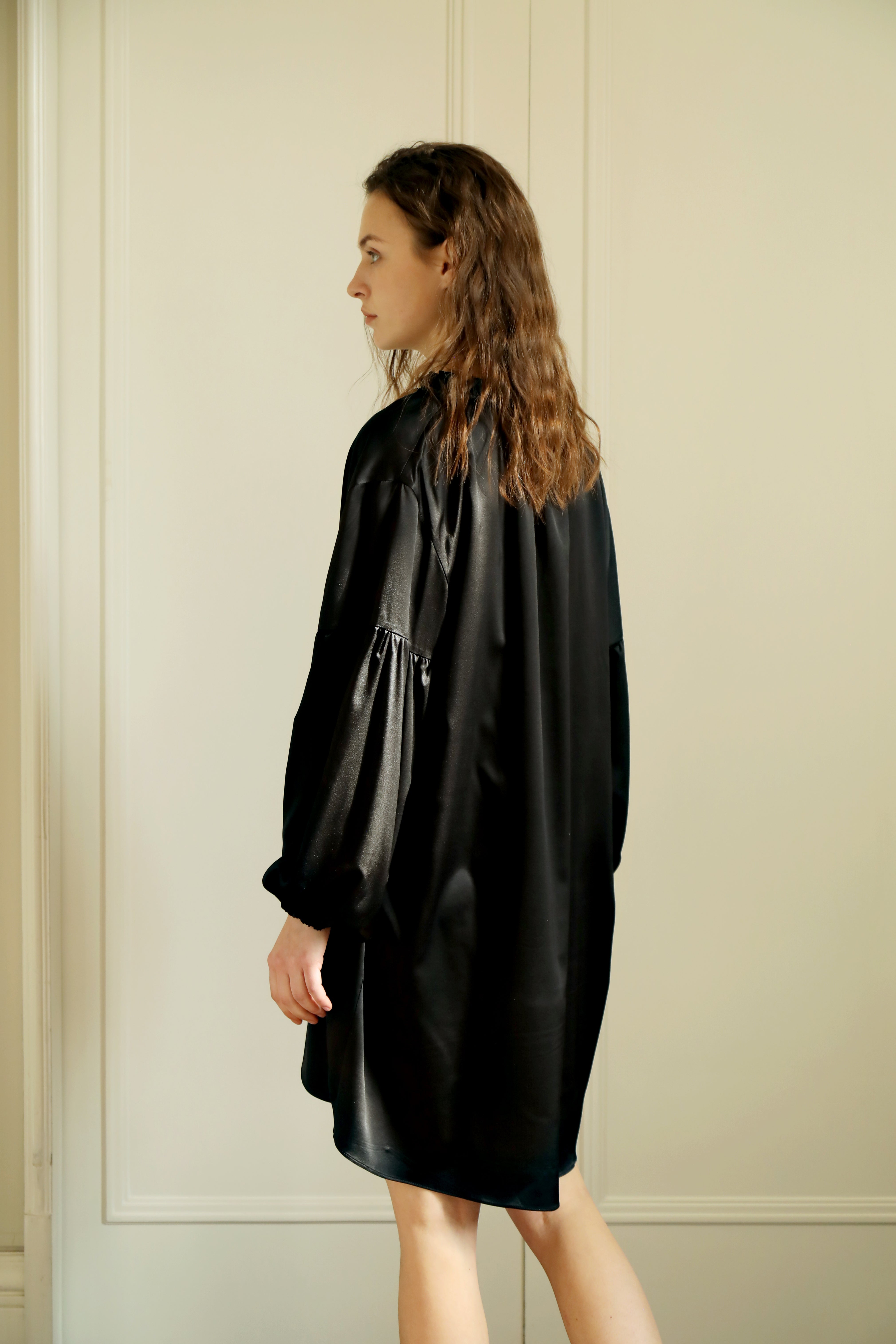 Flare - Silk mid dress