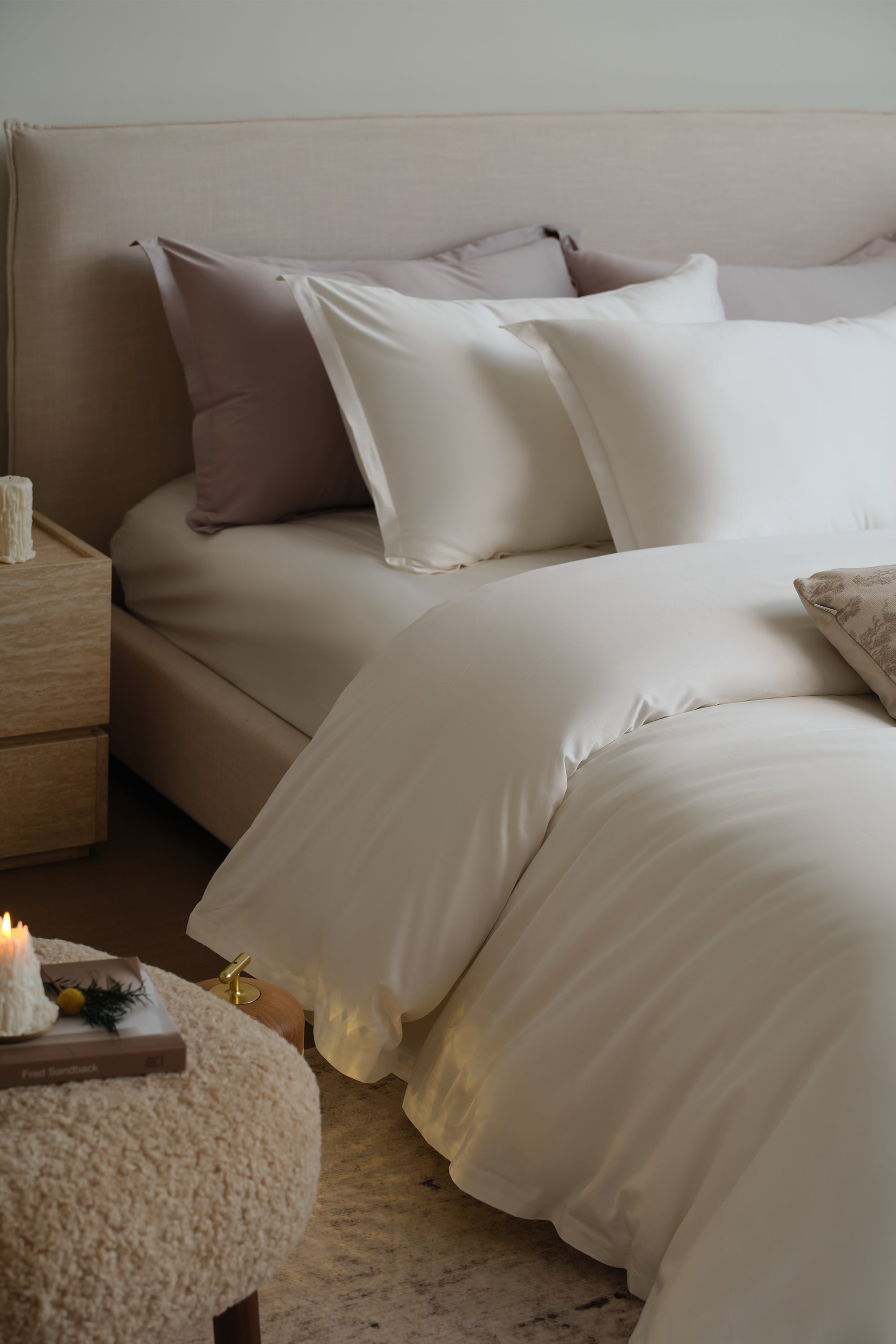 Egyptian long-staple cotton sheets - ultra-soft and smooth