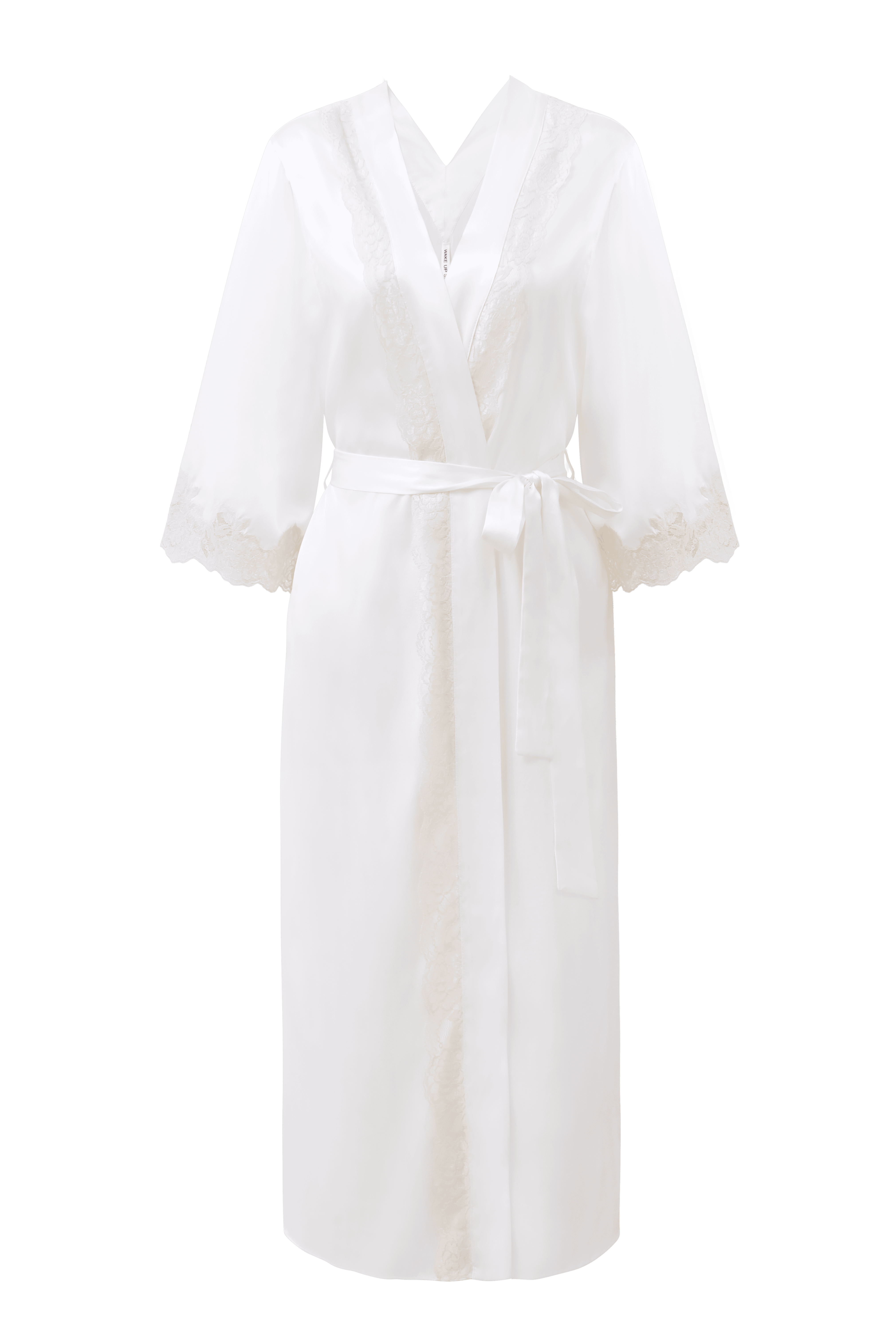 New-moon 22mm mulberry Silk slip dress & Robe set(2 pieces)