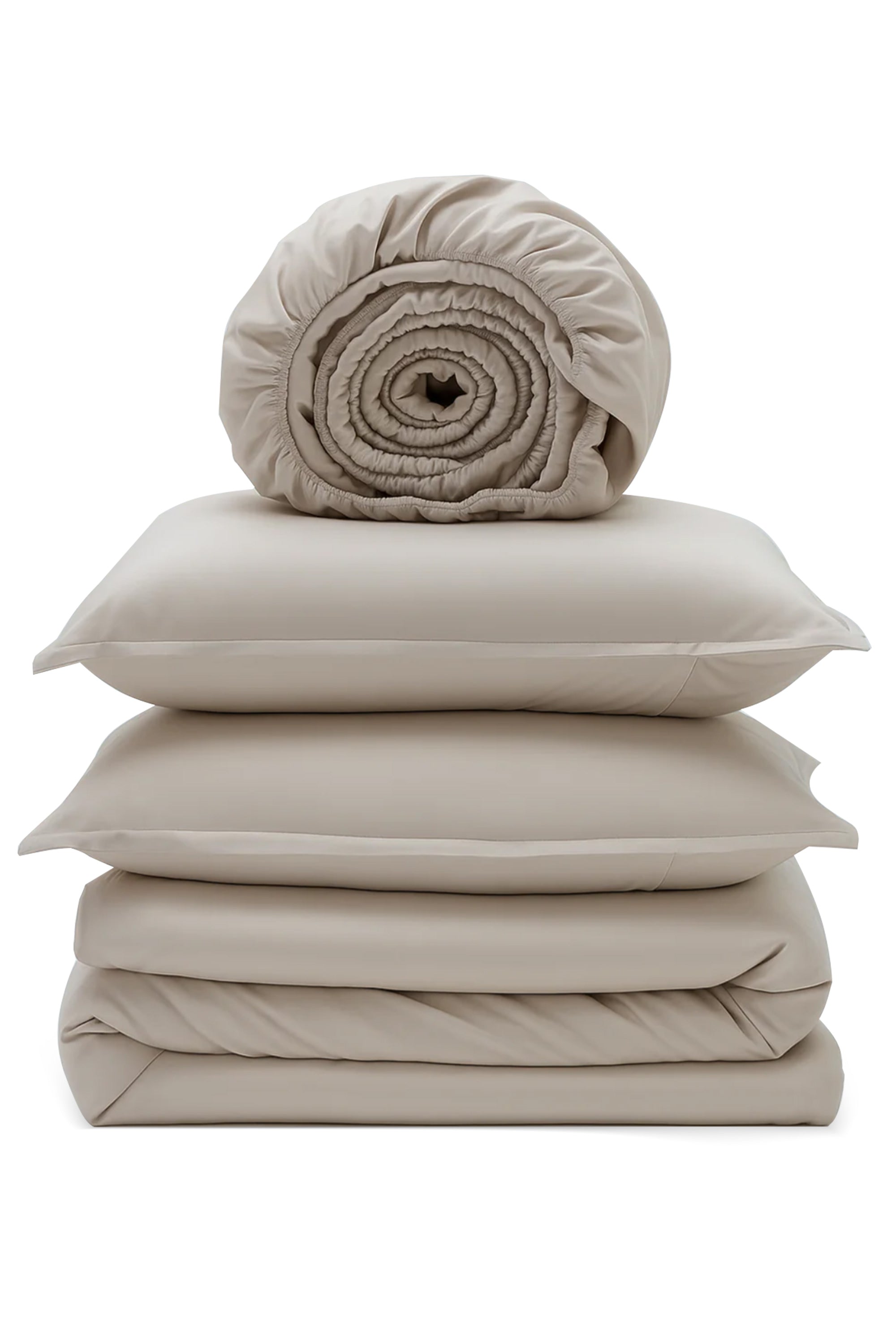 Jasmine color Egyptian cotton bedding set - 500 thread count
